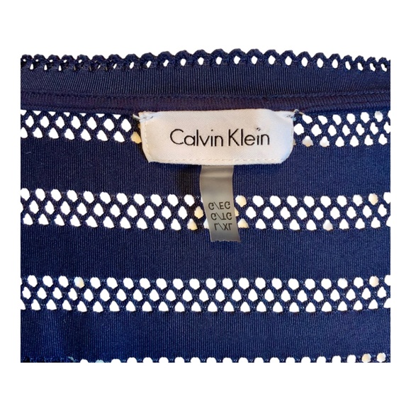 Calvin Klein Navy Blue Swimsuit Cover-Up (size XL) - Picture 3 of 4